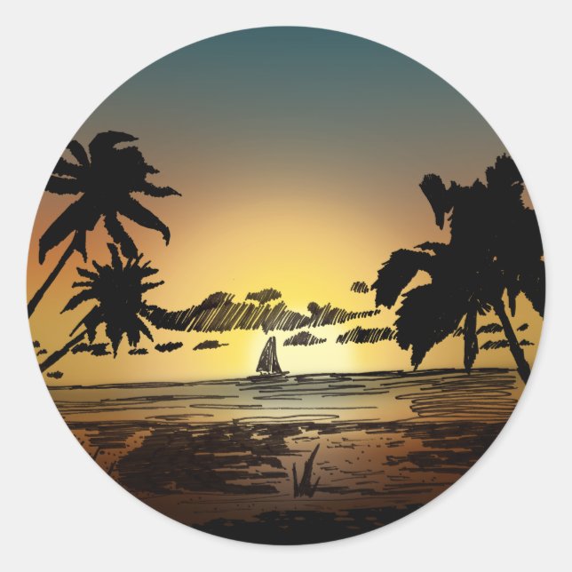 Adesivo Sunset (Frente)