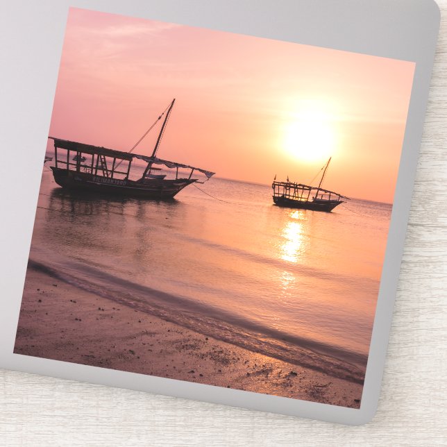 Adesivo Sunset em Zanzibar (Detalhe)