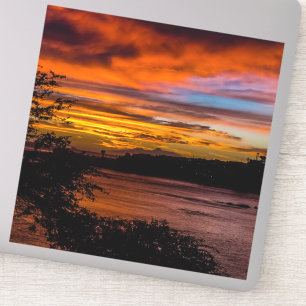Adesivo Sunset in Praia (Cabo Verde)