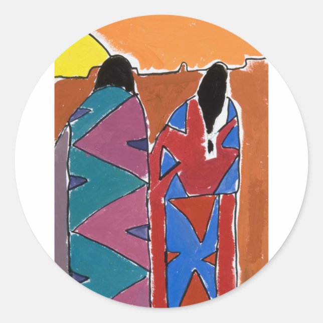 Adesivo Sunset Nativo (Frente)