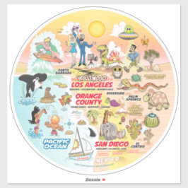 Adesivo Sunset SoCal