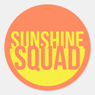 Adesivo Sunshine Squad