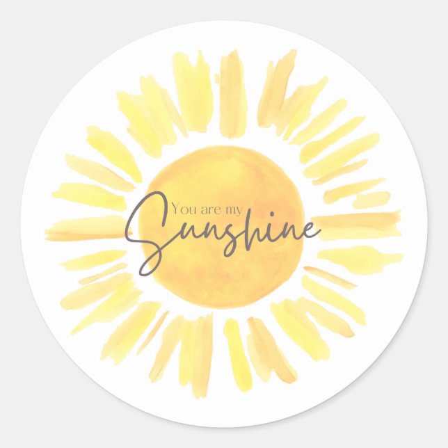 Adesivo Sunshine Sticker (Frente)