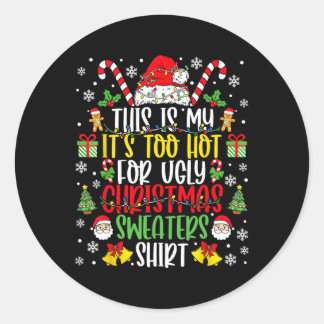 Adesivo Suores De Natal Muito Feios E Engraçados Homens De