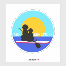 Adesivo SuP Annapolis Cães vinil Sticker