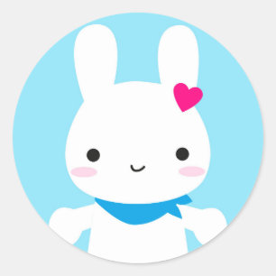 Adesivo Super Cute Kawaii Bunny