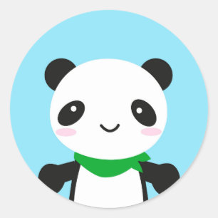 Adesivo Super Cute Kawaii Panda