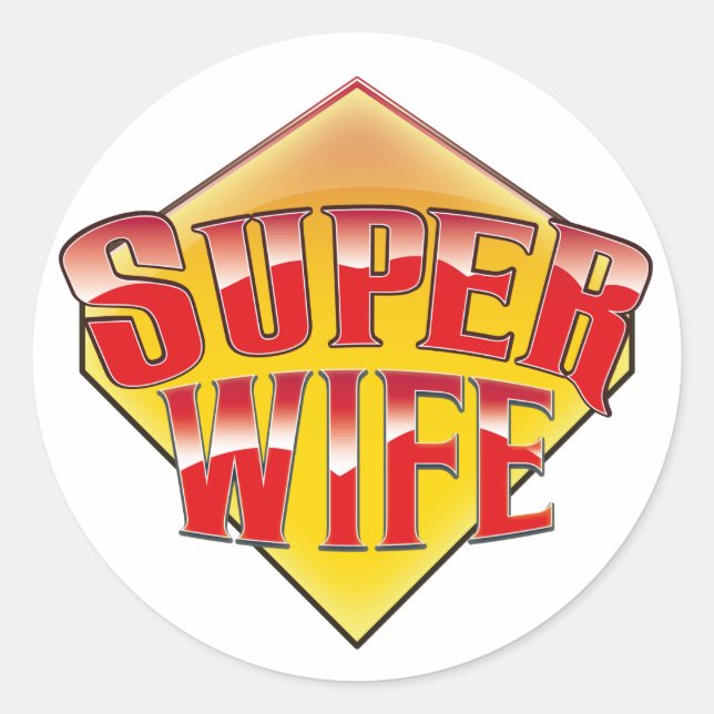 Adesivo Super Esposa (Frente)