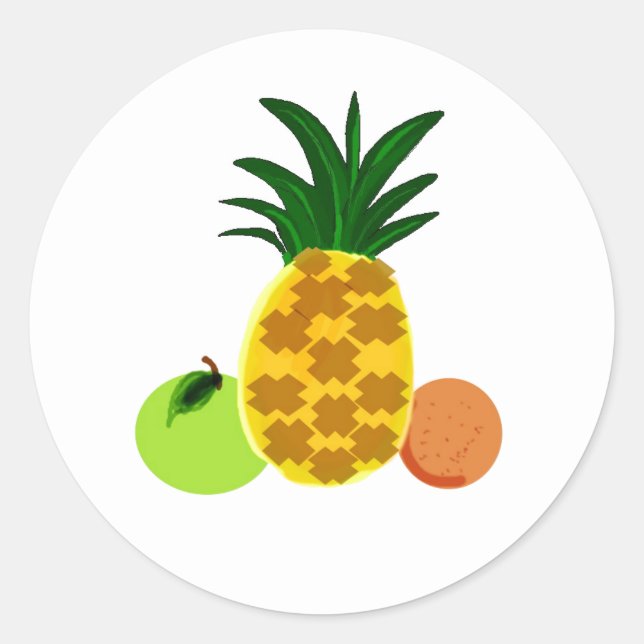 Adesivo Super Frutas (Frente)