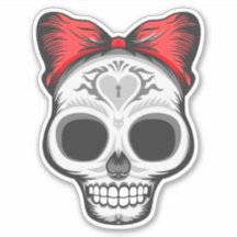Super Girly Sugar Skull