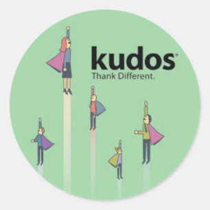 Adesivo Super-herói do Kudos®