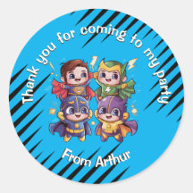 Super heróis do partido Crianças super heróis iden