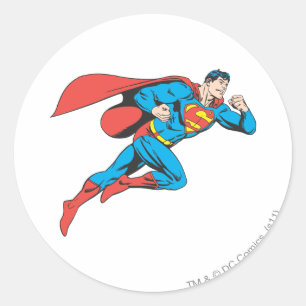 Adesivo Super-Homem Salta para a Direita
