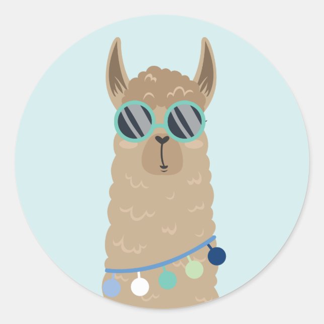 Adesivo Super Legal Llama (Frente)