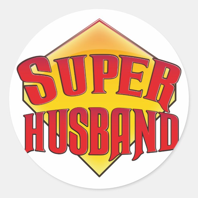 Adesivo Super Marido (Frente)