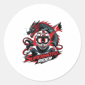 Adesivo Super Moto Rider � Motocicleta