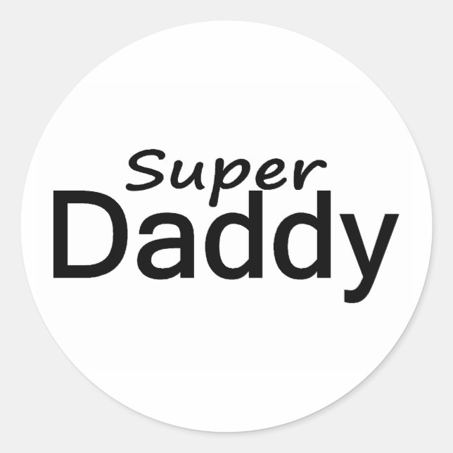Adesivo Super Pai (Frente)