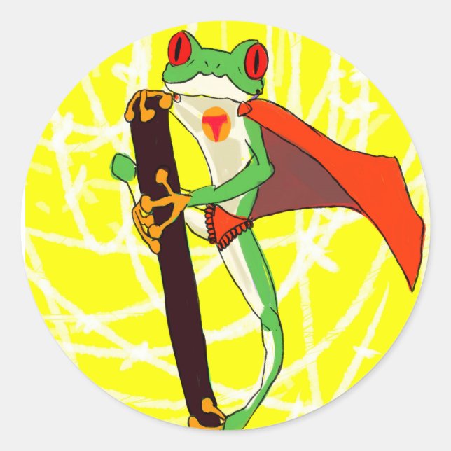 Adesivo Super sapo (Frente)