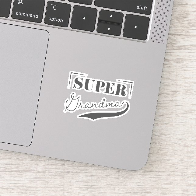 Adesivo Super vovó (Detalhe)