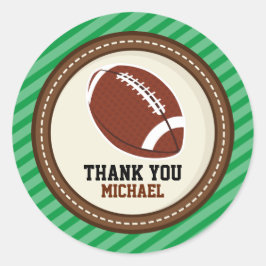 Adesivo Superbowl Futebol Rugby Obrigado Tags Favoritos