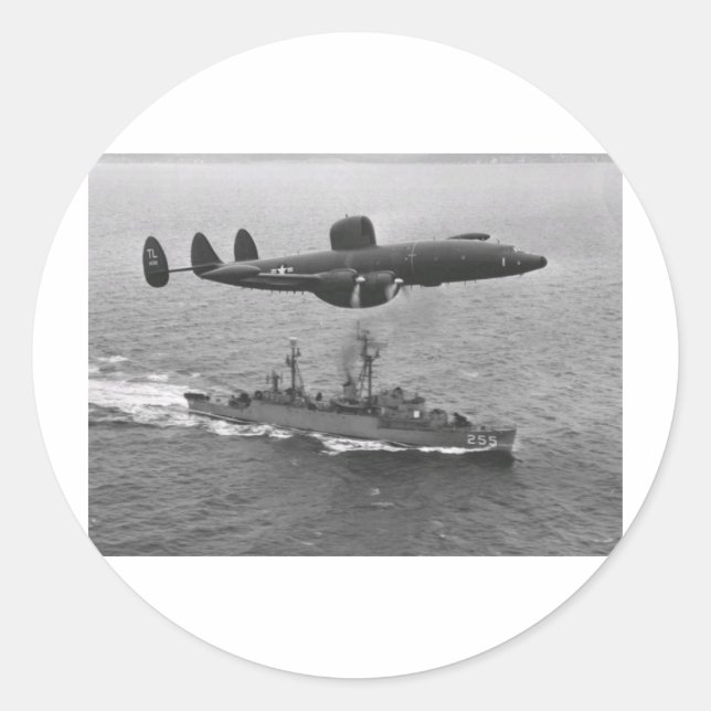 Adesivo Superconstelação WV-2 Lockheed (Frente)