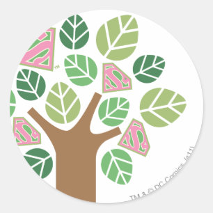 Adesivo Supergirl All Natural Tree