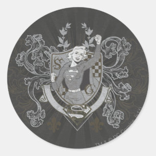 Adesivo Supergirl Crest