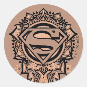 Adesivo Supergirl Mandala Graphic