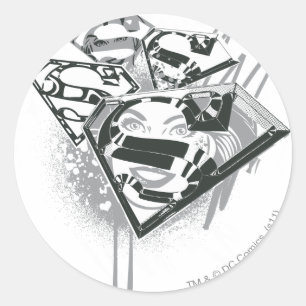 Adesivo Supergirl Mantenha-o fresco 1