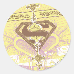 Adesivo Supergirl Opera House Yellow
