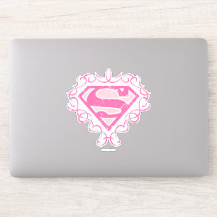 Adesivo Supergirl Pink Stripes
