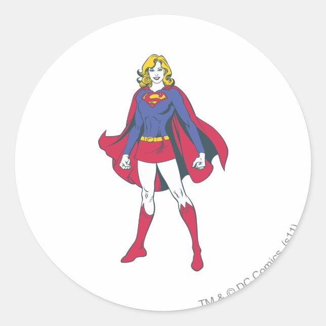 Adesivo Supergirl Pose 2 (Frente)