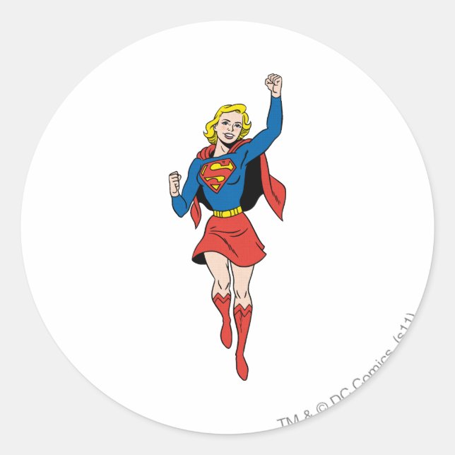 Adesivo Supergirl Pose 4 (Frente)