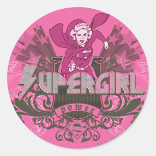 Adesivo Supergirl Power 2