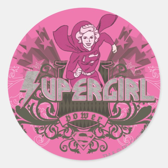 Adesivo Supergirl Power 2 (Frente)