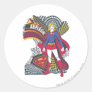 Adesivo Supergirl Random World 1