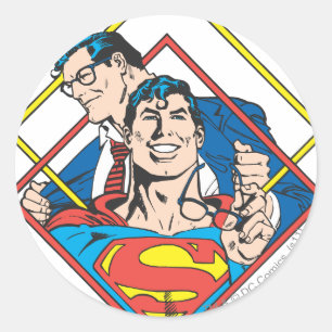 Adesivo Superman/Clark Kent