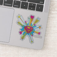 Superman Estilizado | Cor-de-rosa com logótipo car