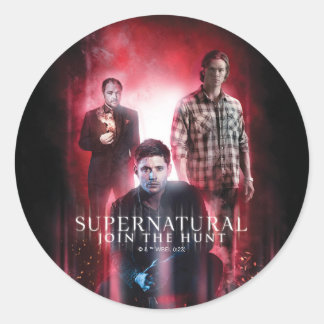 Adesivo Supernatural Crowley, Dean e Sam