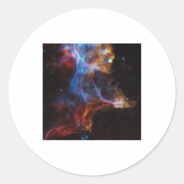 Adesivo Supernova Remeteu O Véu Nebula Sticker (Frente)