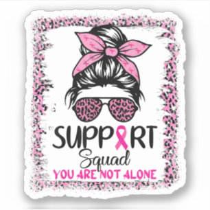 Adesivo Suportar Cancer da Mama do Guerreiro Rosa-Rosa-Tro