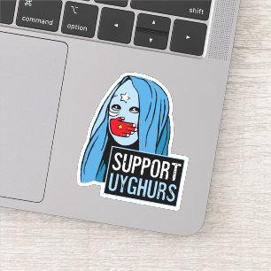 Adesivo Suportar Uyghurs