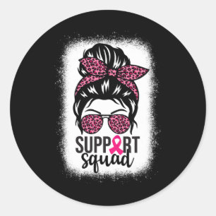 Adesivo Suporte à Consciência do Cancer da Mama - Esquadrã