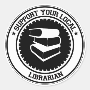 Adesivo Suporte à sua biblioteca local