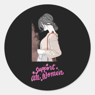 Adesivo Suporte a todas as mulheres 1