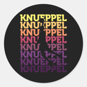 Adesivo Suporte de fã incrível Knueppel Sketll 2