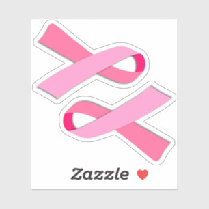 Adesivo Suporte de Vinil de Conscientização da Fita Rosa