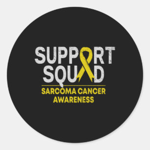 Adesivo Suporte Esquadrão Sarcoma Cancer Sensibilização Ri