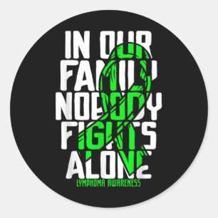 Adesivo Suporte Familiar Não Hodgkins Linfoma Cancer Aware