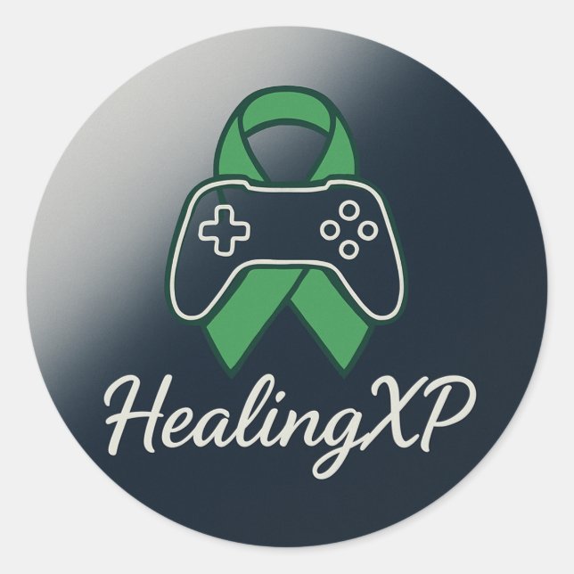 Adesivo Suporte HealingXP (Frente)
